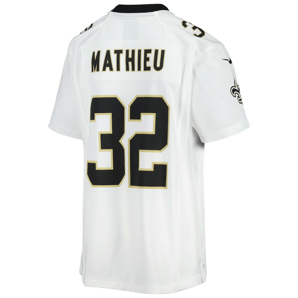 Tyrann Mathieu New Orleans Saints Youth Game Jersey - White - Nike