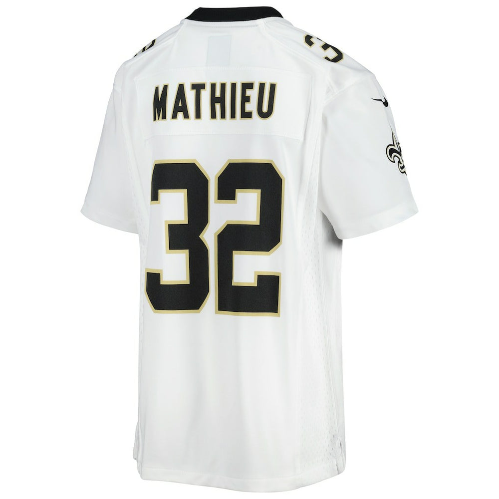 Tyrann Mathieu New Orleans Saints Youth Game Jersey - White - Nike