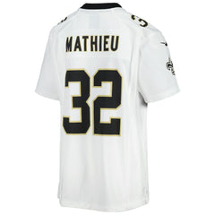 Tyrann Mathieu New Orleans Saints Youth Game Jersey - White - Nike