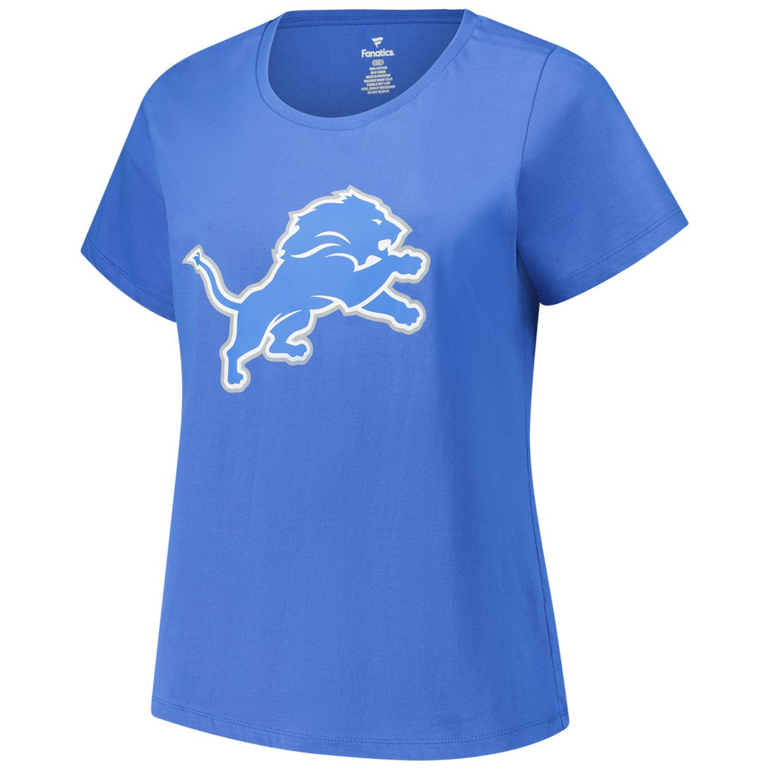 Aidan Hutchinson Detroit Lions Women's Plus Size Fair Catch Name & Number Scoop Neck T-Shirt - Blue - NFL