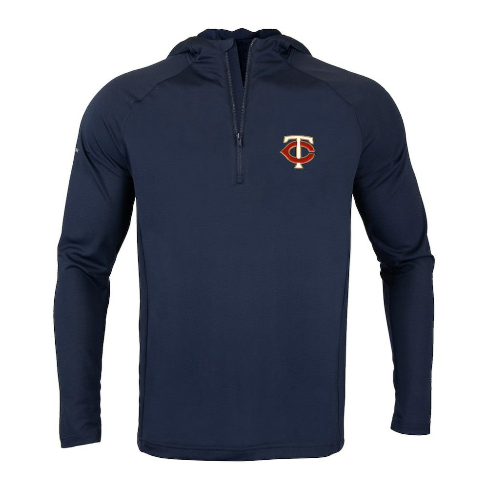 Minnesota Twins Levelwear Zander Insignia Core Quarter-Zip Pullover Hoodie for sale