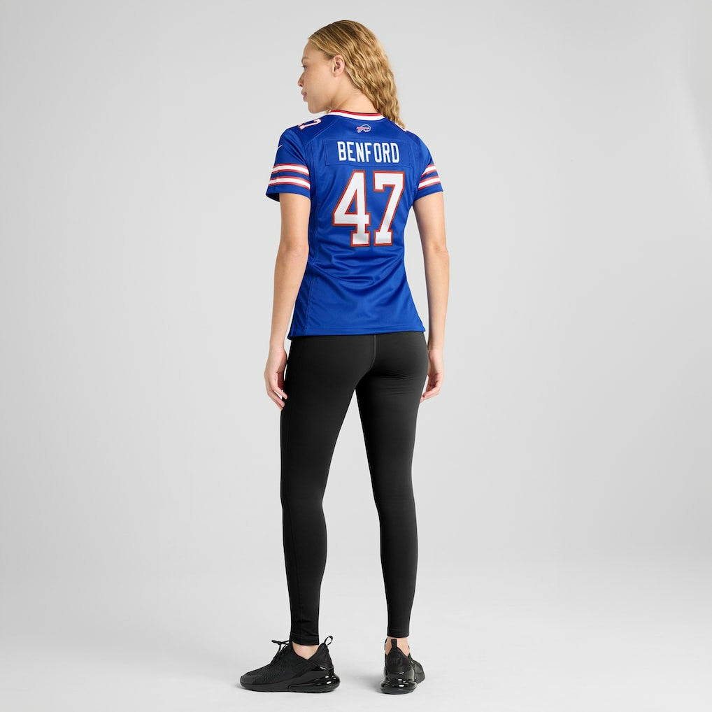 Christian Benford Buffalo Bills Women's Game Jersey - Royal - Nike