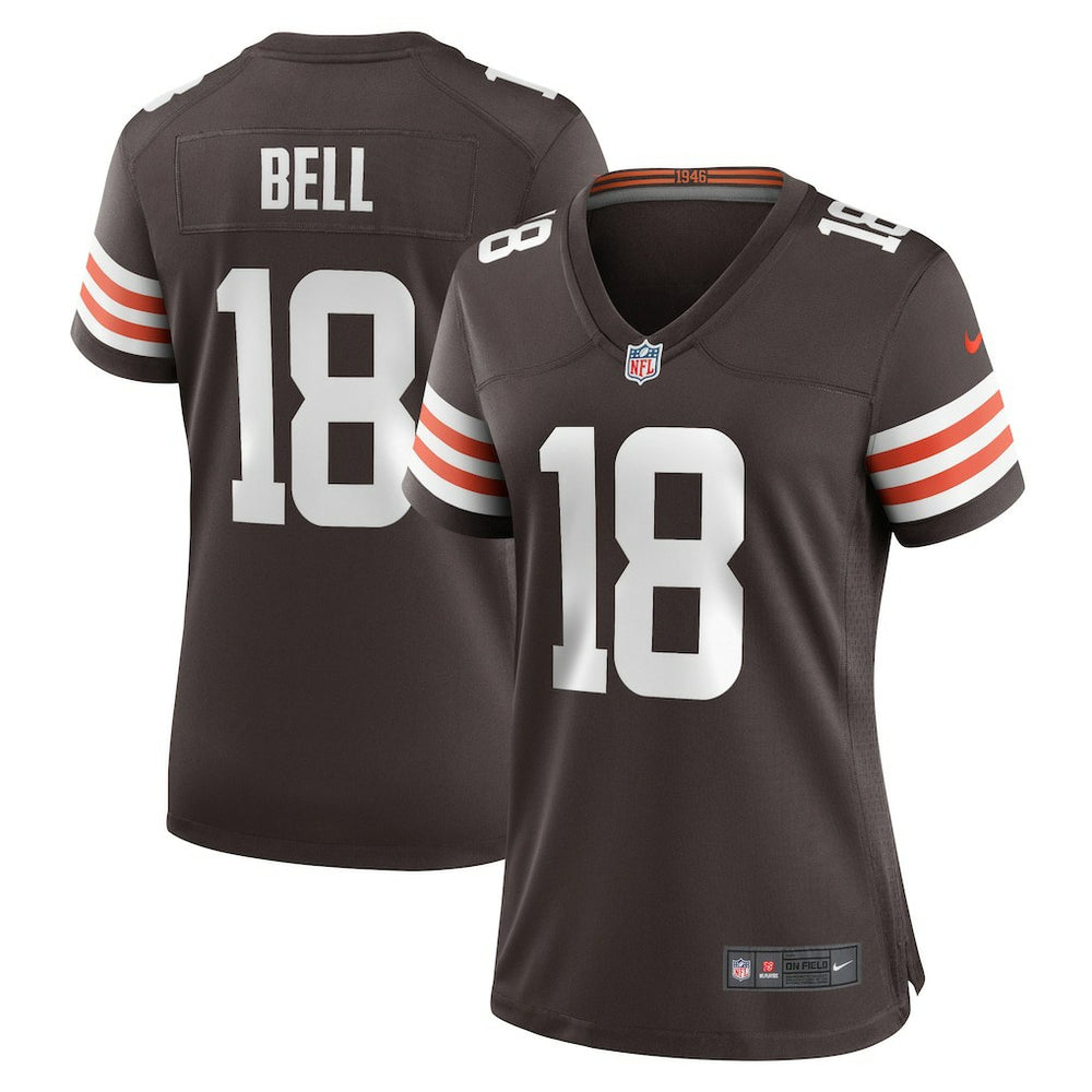 David Bell Cleveland Browns Women's Game Jersey - Brown - Nike