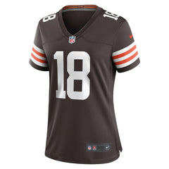 David Bell Cleveland Browns Women's Game Jersey - Brown - Nike