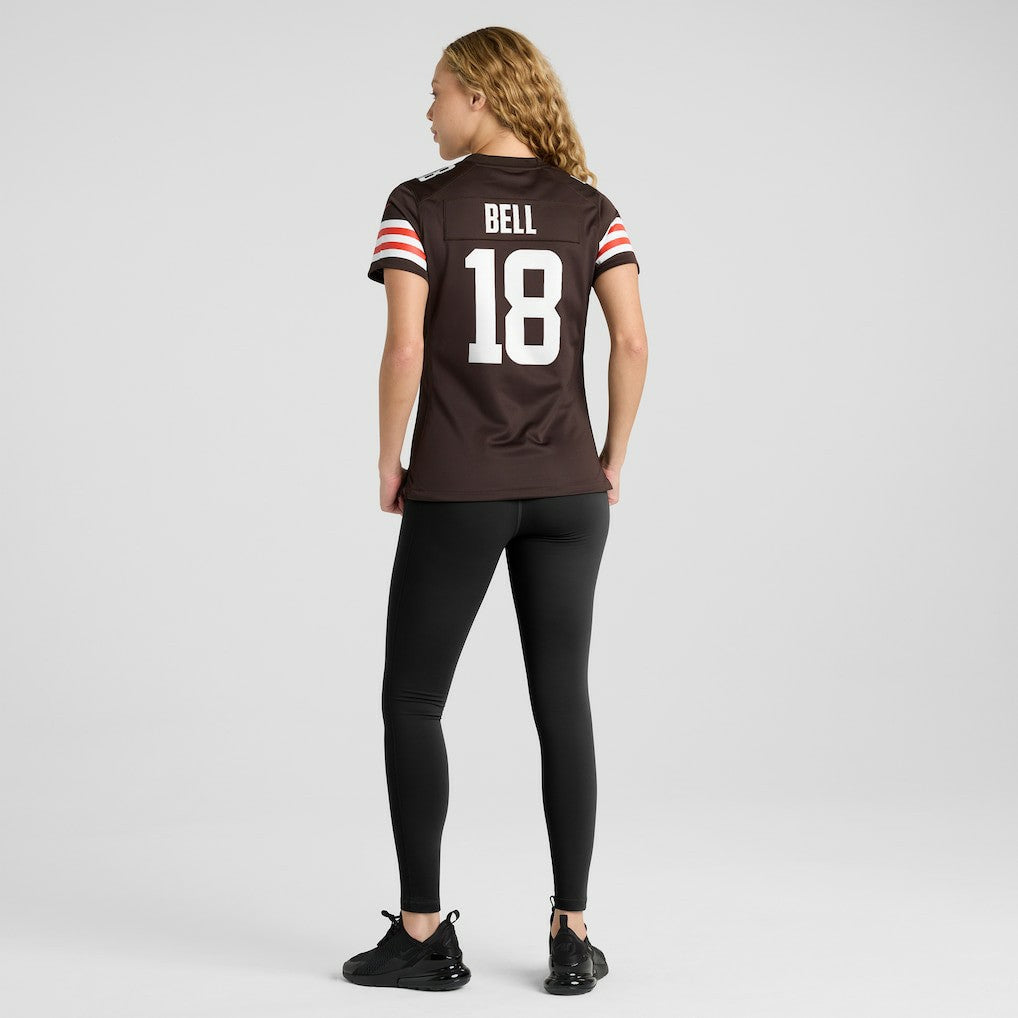 David Bell Cleveland Browns Women's Game Jersey - Brown - Nike