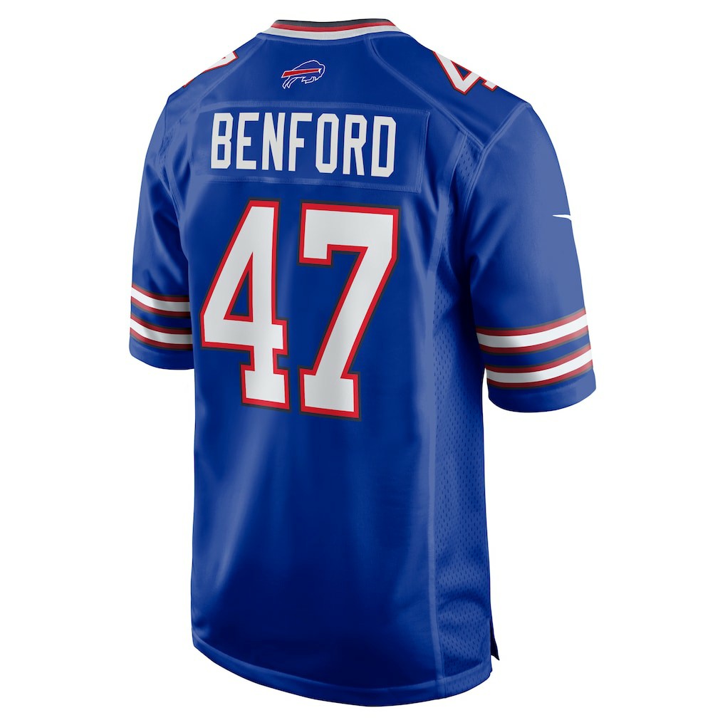Christian Benford Buffalo Bills Game Jersey - Royal - Nike