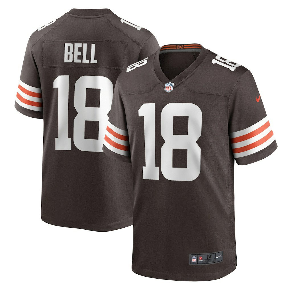 David Bell Cleveland Browns Game Jersey - Brown - Nike
