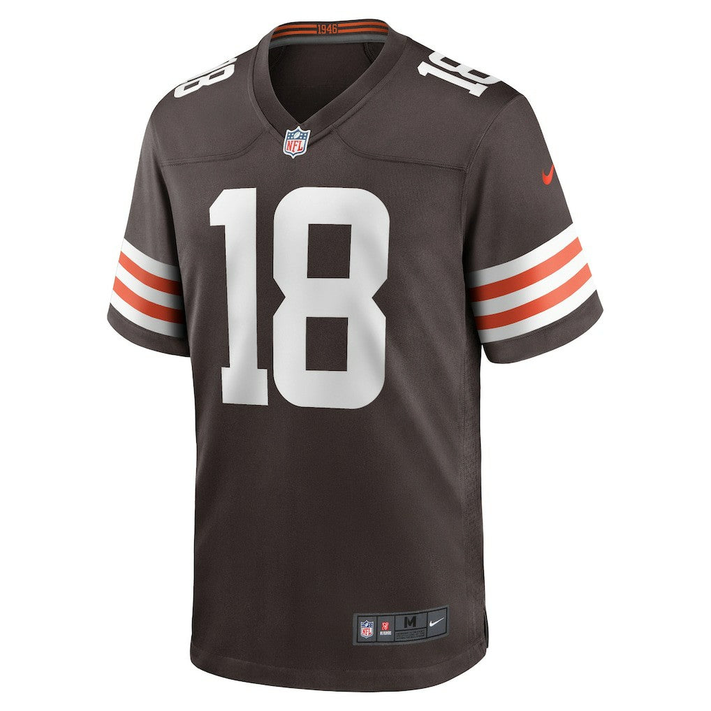 David Bell Cleveland Browns Game Jersey - Brown - Nike