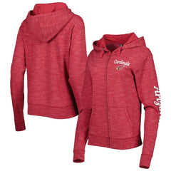 Arizona Cardinals New Era Women's Reverse Full-Zip Hoodie - Cardinal - NFL