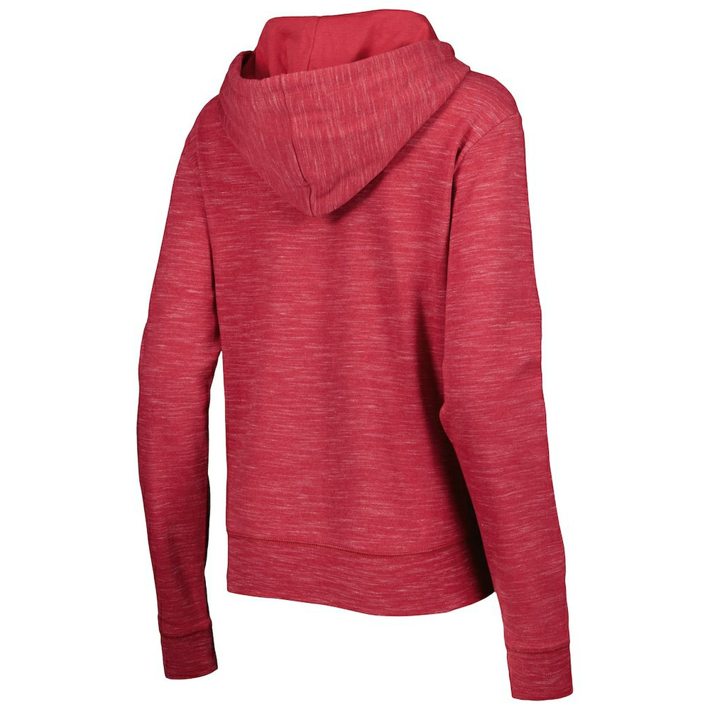 Arizona Cardinals New Era Women's Reverse Full-Zip Hoodie - Cardinal - NFL