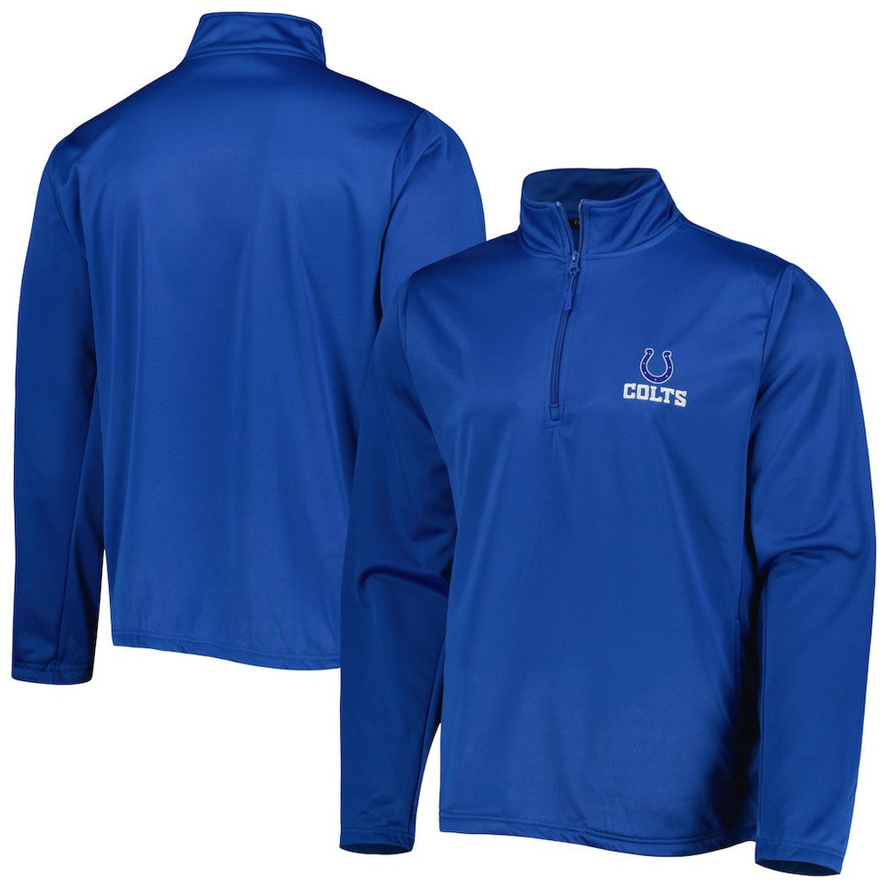 Indianapolis Colts Dunbrooke All-Star Tech Quarter-Zip Top - Royal - NFL