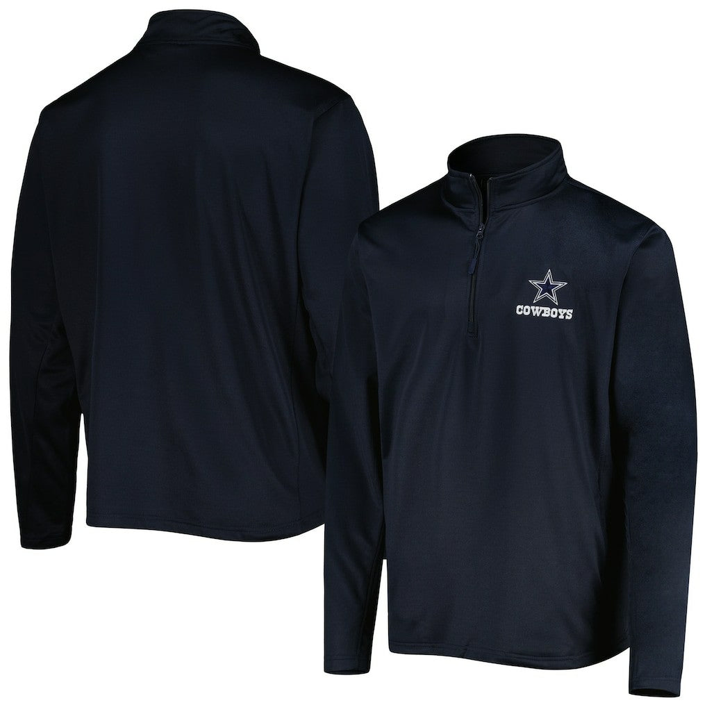 Dallas Cowboys Dunbrooke All-Star Tech Quarter-Zip Top - Navy - NFL