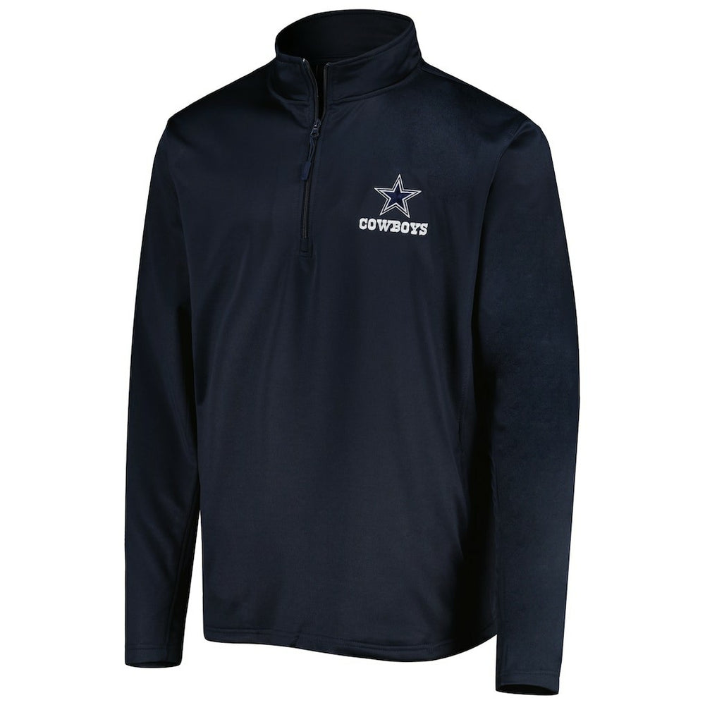 Dallas Cowboys Dunbrooke All-Star Tech Quarter-Zip Top - Navy - NFL