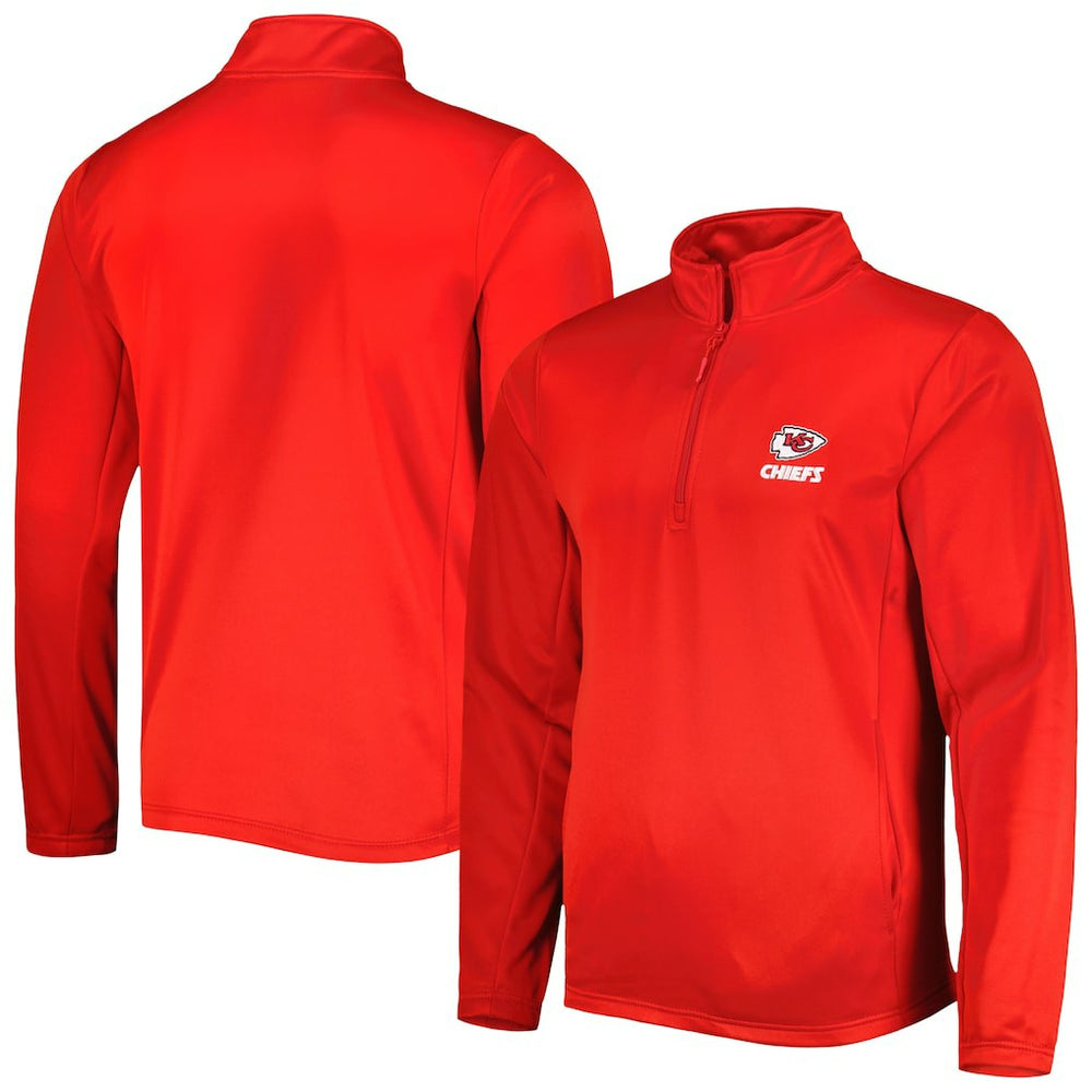 Kansas City Chiefs Dunbrooke All-Star Tech Quarter-Zip Top - Red - NFL