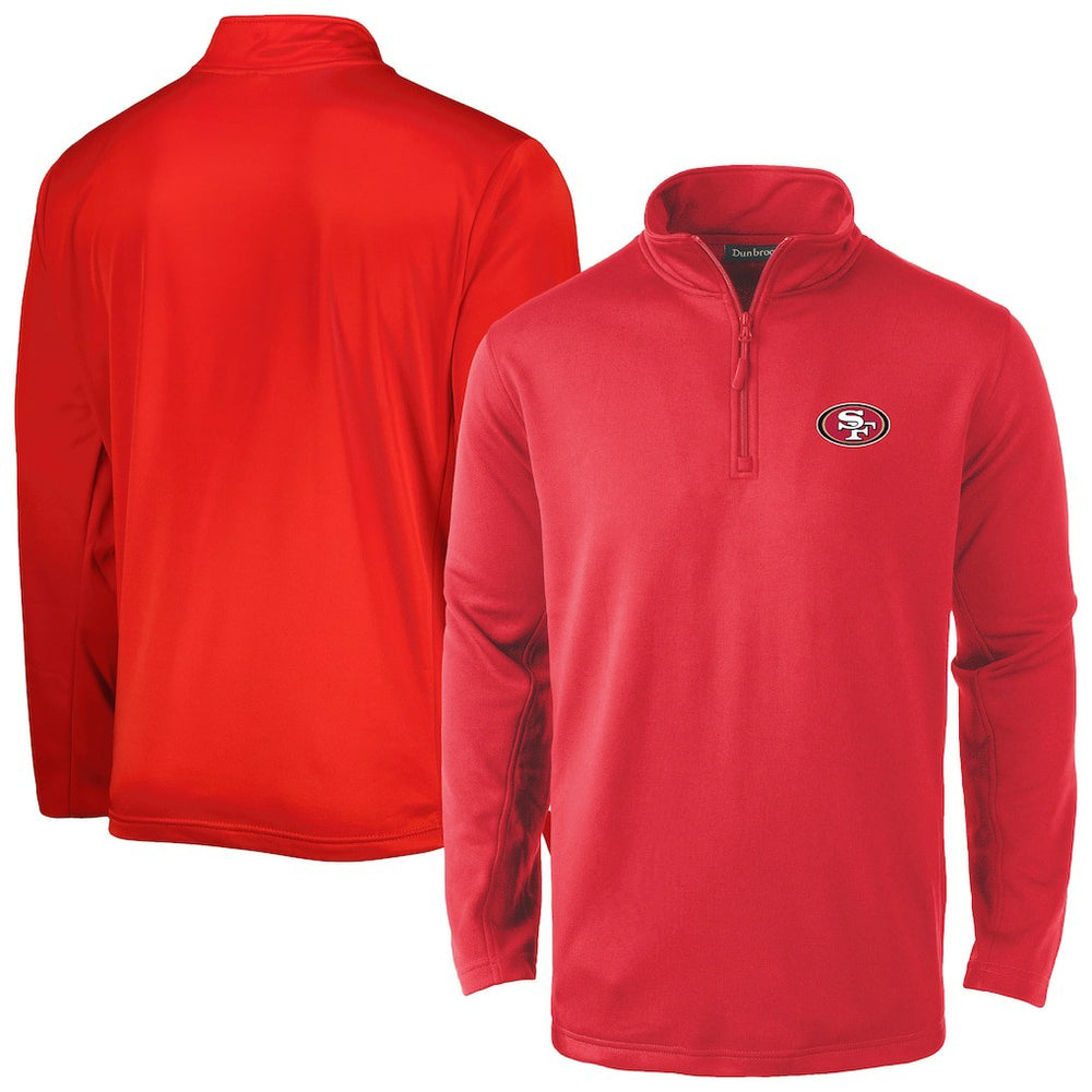 San Francisco 49ers Dunbrooke All-Star Tech Quarter-Zip Top - Scarlet - NFL