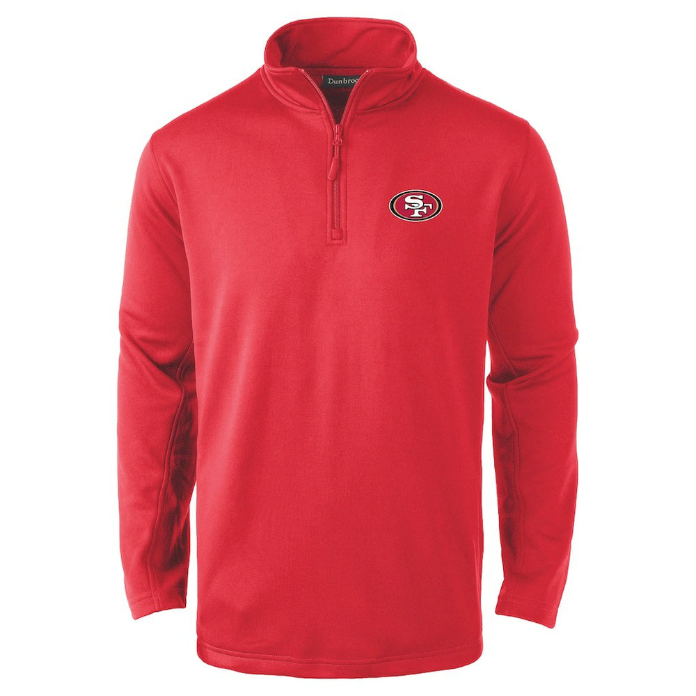 San Francisco 49ers Dunbrooke All-Star Tech Quarter-Zip Top - Scarlet - NFL