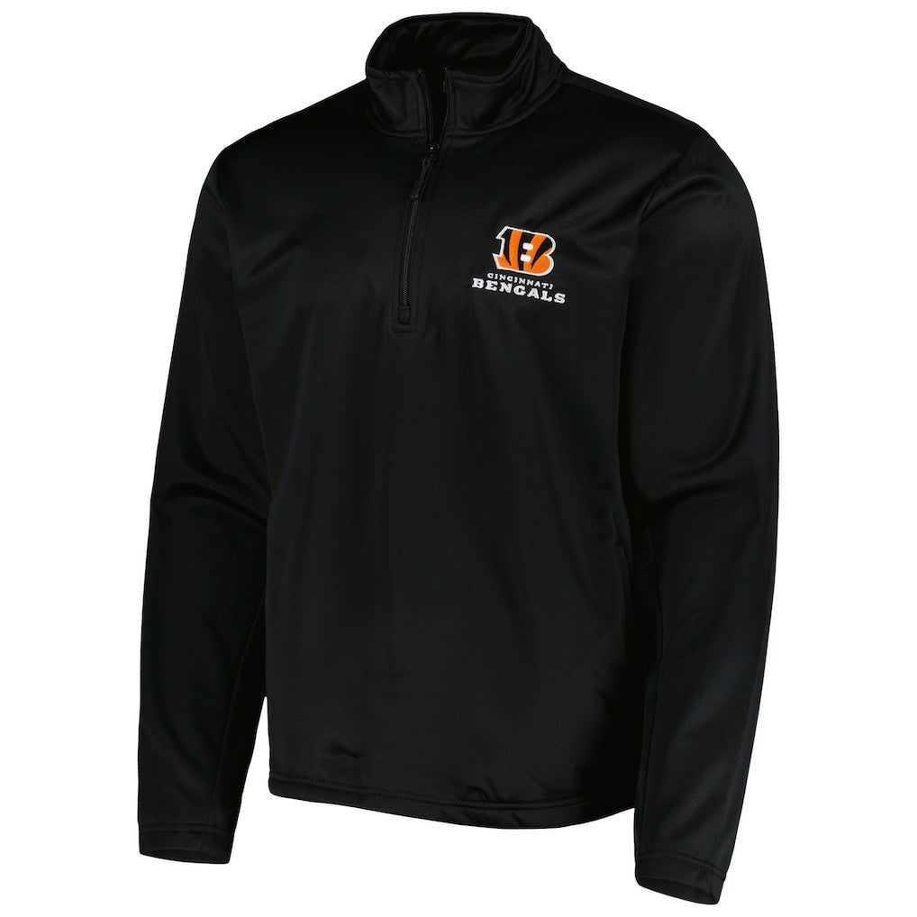 Cincinnati Bengals Dunbrooke All-Star Tech Quarter-Zip Top - Black - NFL