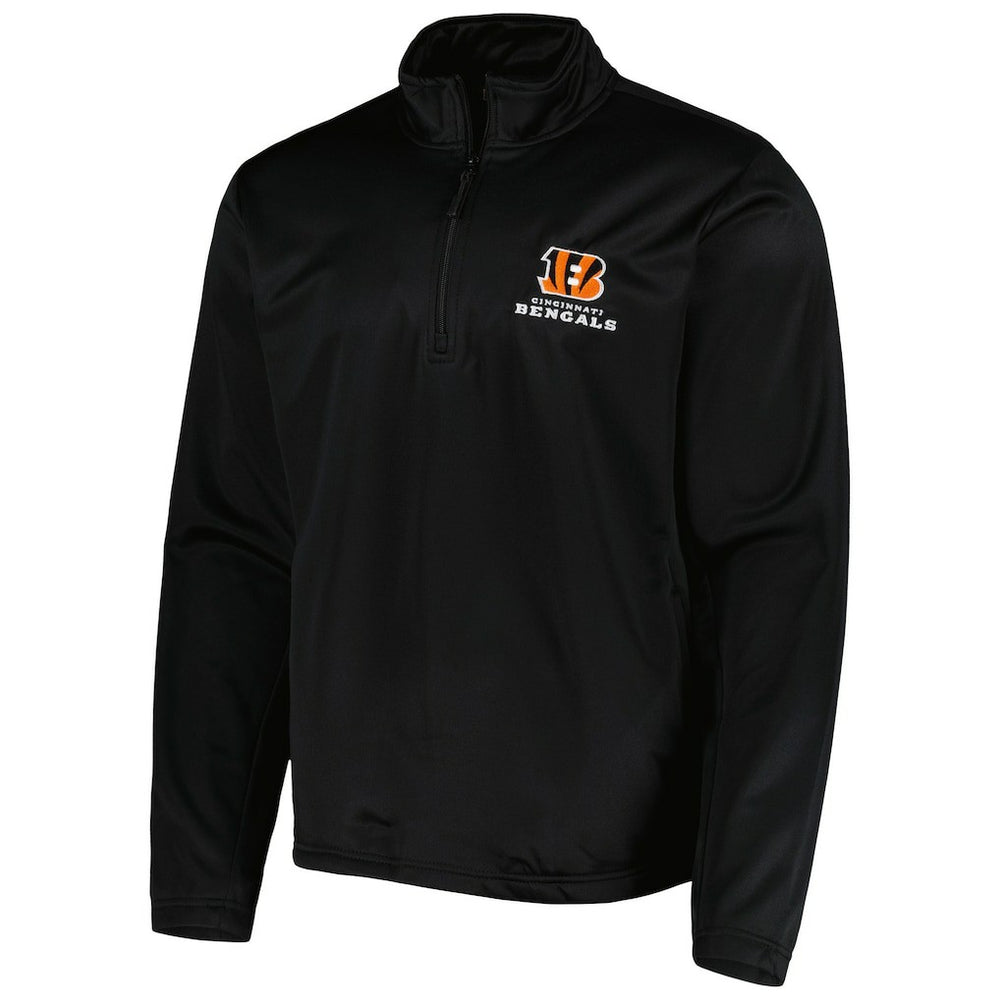 Cincinnati Bengals Dunbrooke All-Star Tech Quarter-Zip Top - Black - NFL