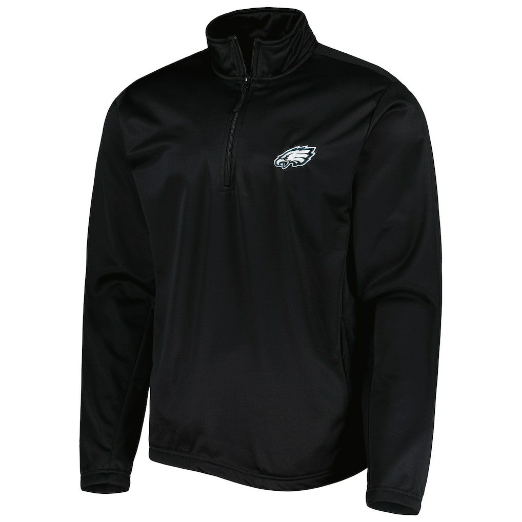 Philadelphia Eagles Dunbrooke All-Star Tech Quarter-Zip Top - Black - NFL