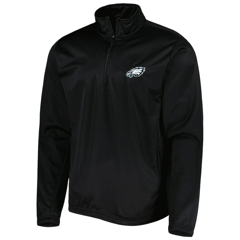 Philadelphia Eagles Dunbrooke All-Star Tech Quarter-Zip Top - Black - NFL