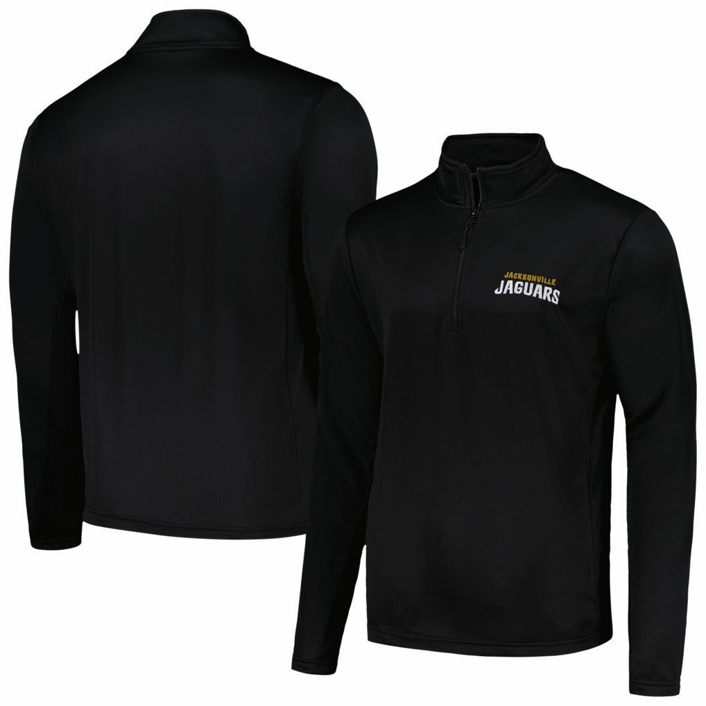 Jacksonville Jaguars Dunbrooke All-Star Tech Quarter-Zip Top - Black - NFL