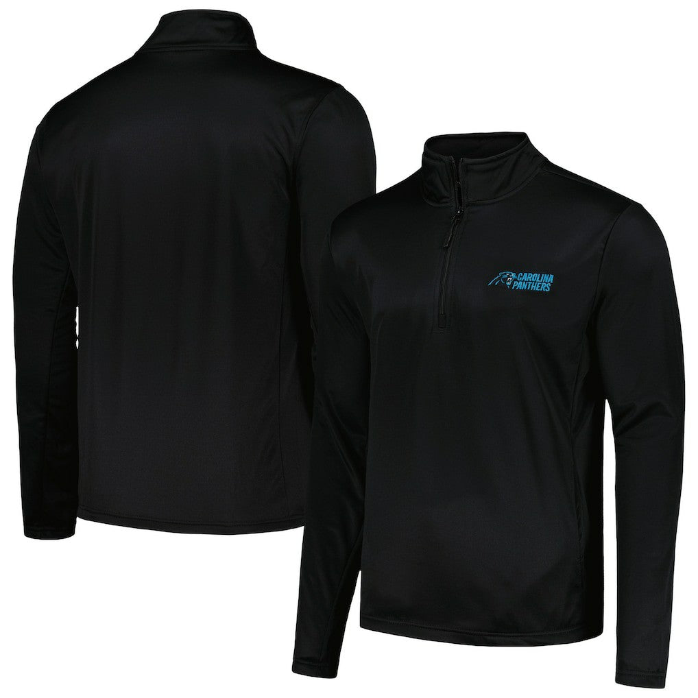 Carolina Panthers Dunbrooke All-Star Tech Quarter-Zip Top - Black - NFL