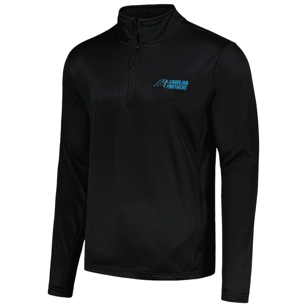 Carolina Panthers Dunbrooke All-Star Tech Quarter-Zip Top - Black - NFL