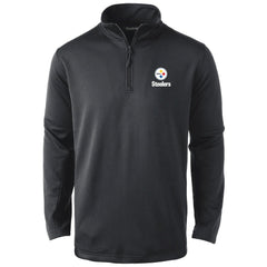 Pittsburgh Steelers Dunbrooke All-Star Tech Quarter-Zip Top - Black - NFL