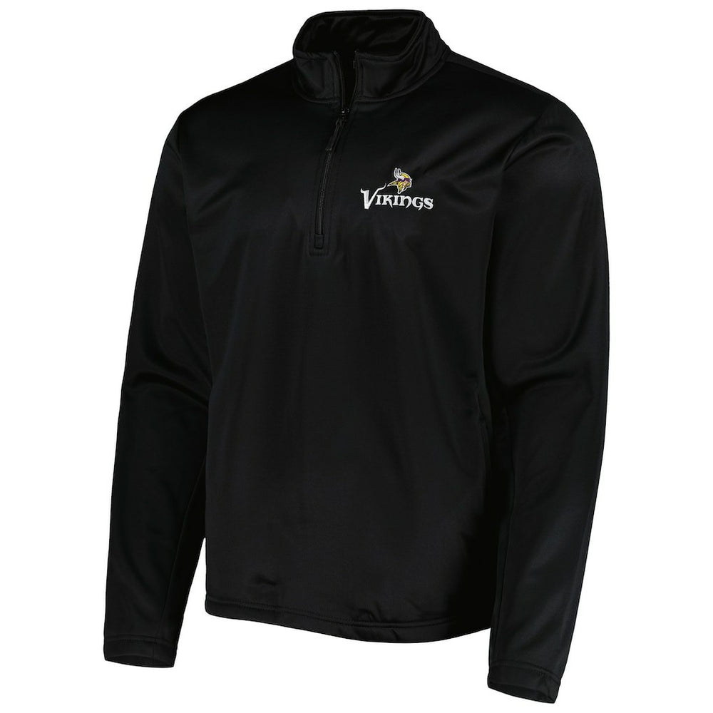Minnesota Vikings Dunbrooke All-Star Tech Quarter-Zip Top - Black - NFL