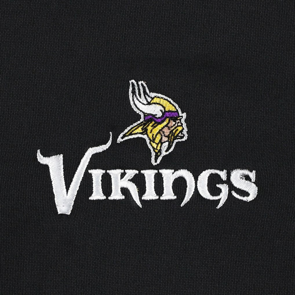 Minnesota Vikings Dunbrooke All-Star Tech Quarter-Zip Top - Black - NFL