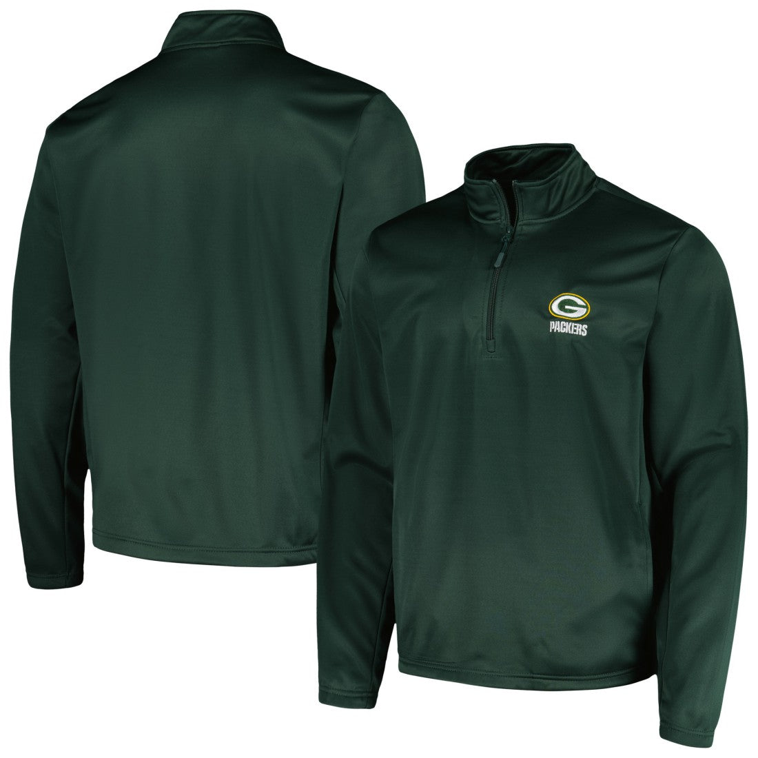 Green Bay Packers Dunbrooke All-Star Tech Quarter-Zip Top - Green - NFL