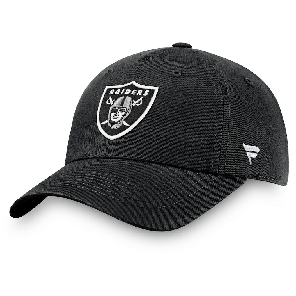 Las Vegas Raiders Fundamental Adjustable Hat - Black - Fanatics