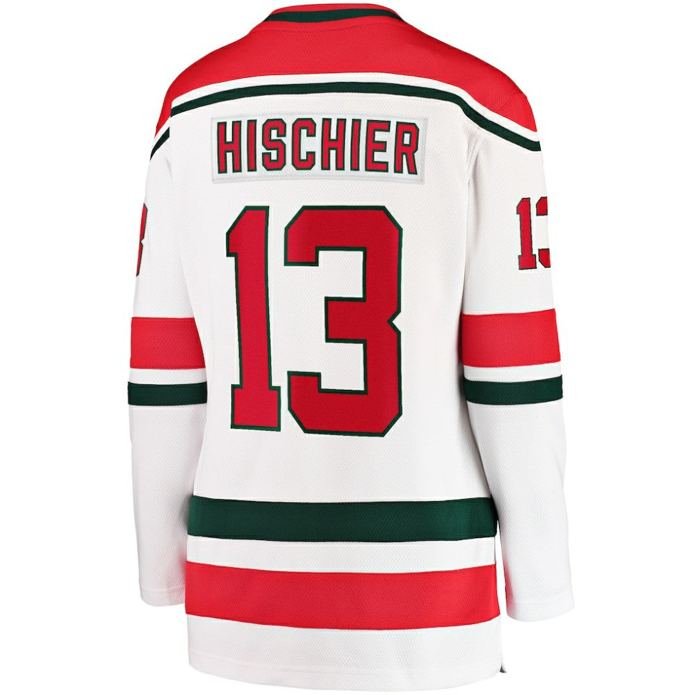 Nico Hischier New Jersey Devils Fanatics Women's Alternate Breakaway Jersey - White | Fanatics near me