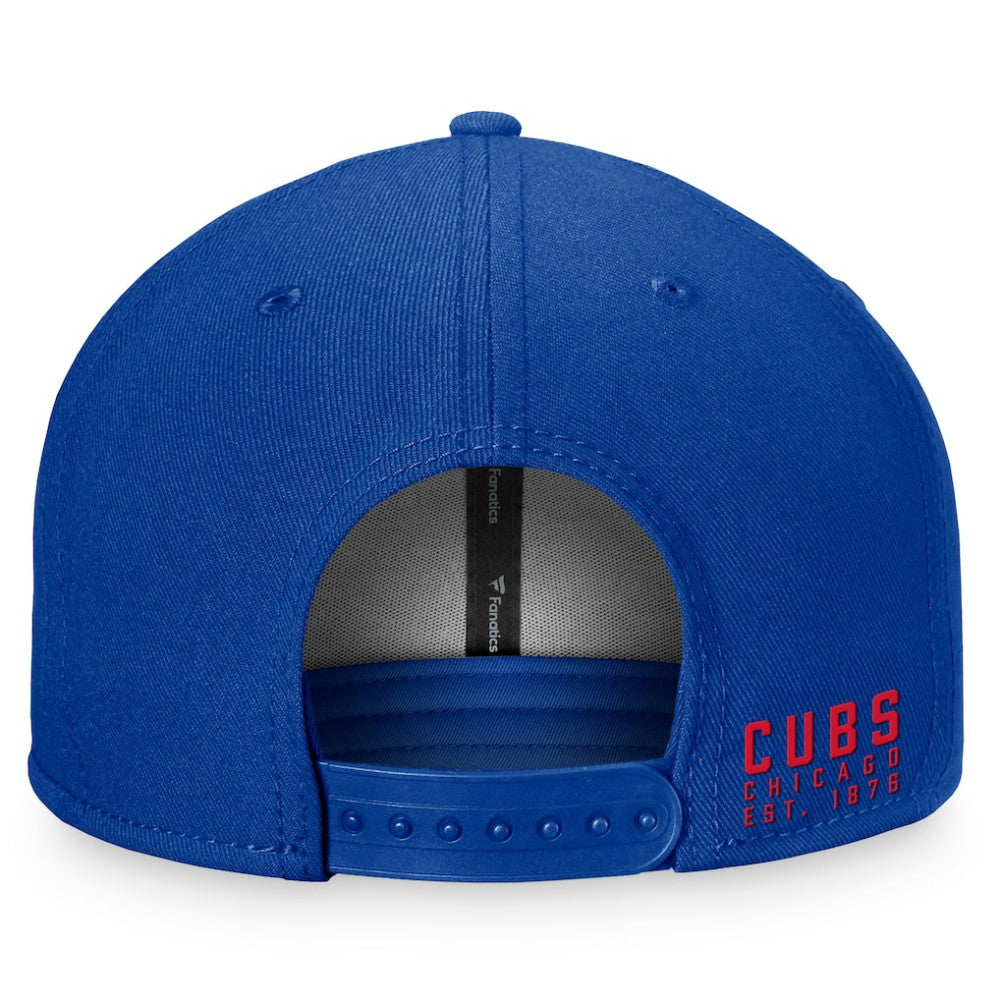 Chicago Cubs Fanatics Fundamental Shadow Snapback Hat Online