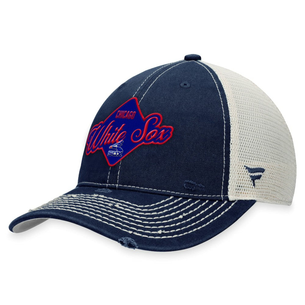 Chicago White Sox Fanatics Heritage Trucker Snapback Hat Online