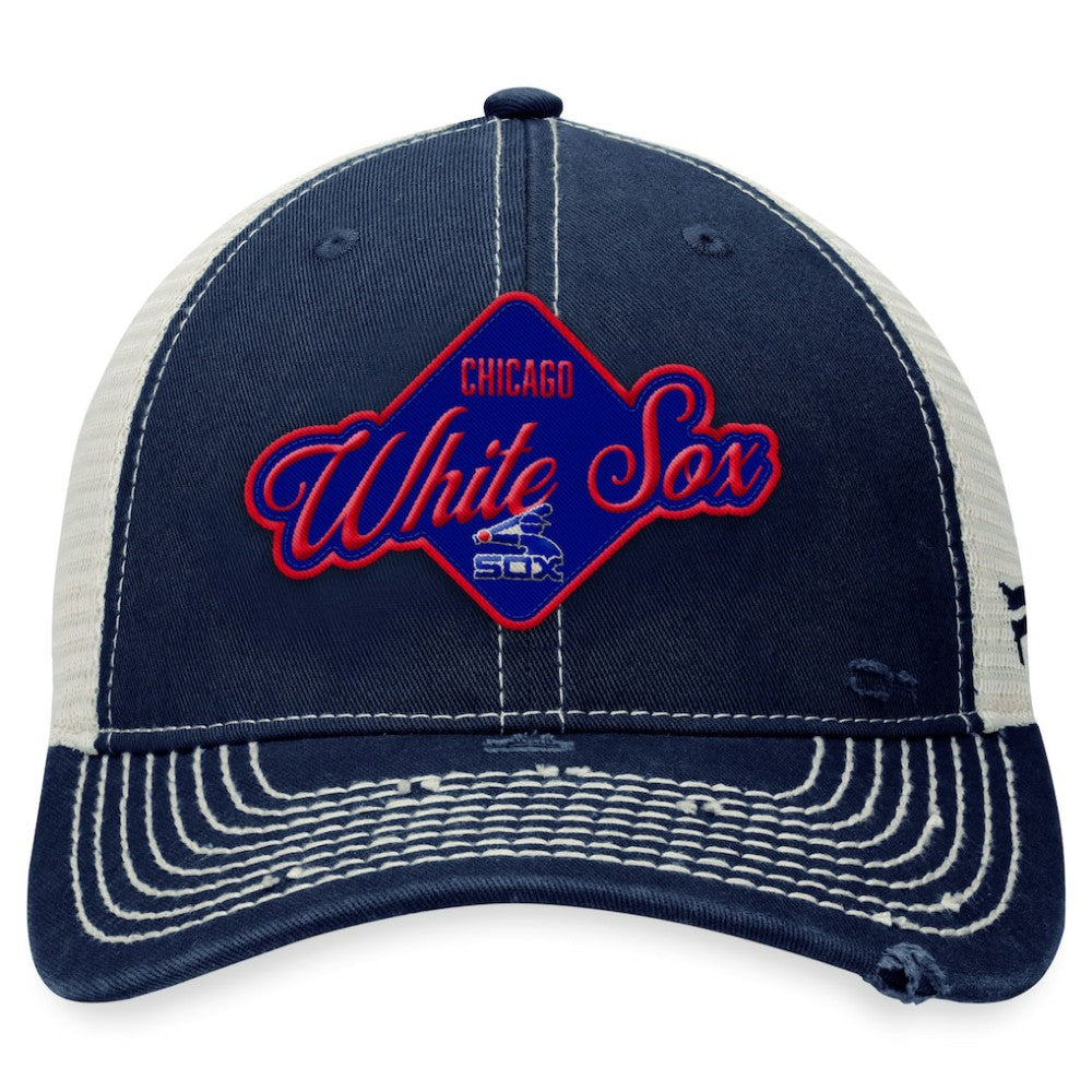 Chicago White Sox Fanatics Heritage Trucker Snapback Hat Online