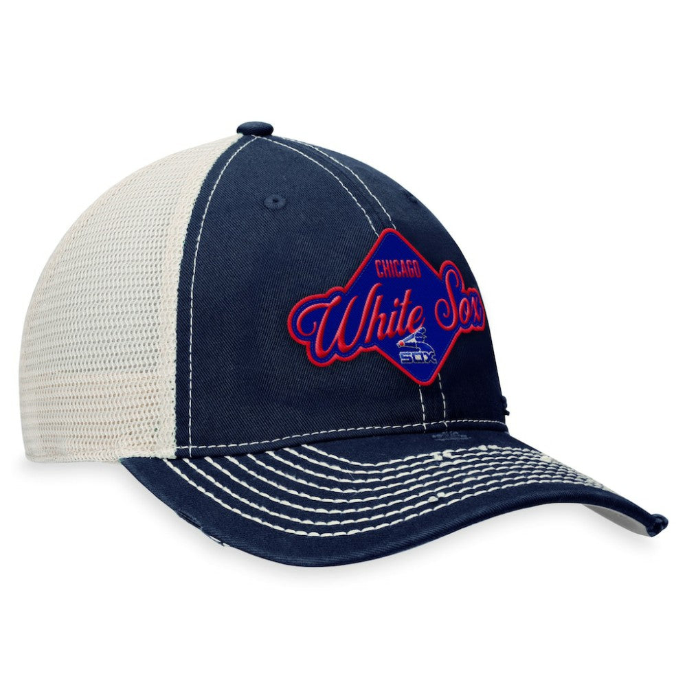 Chicago White Sox Fanatics Heritage Trucker Snapback Hat Online