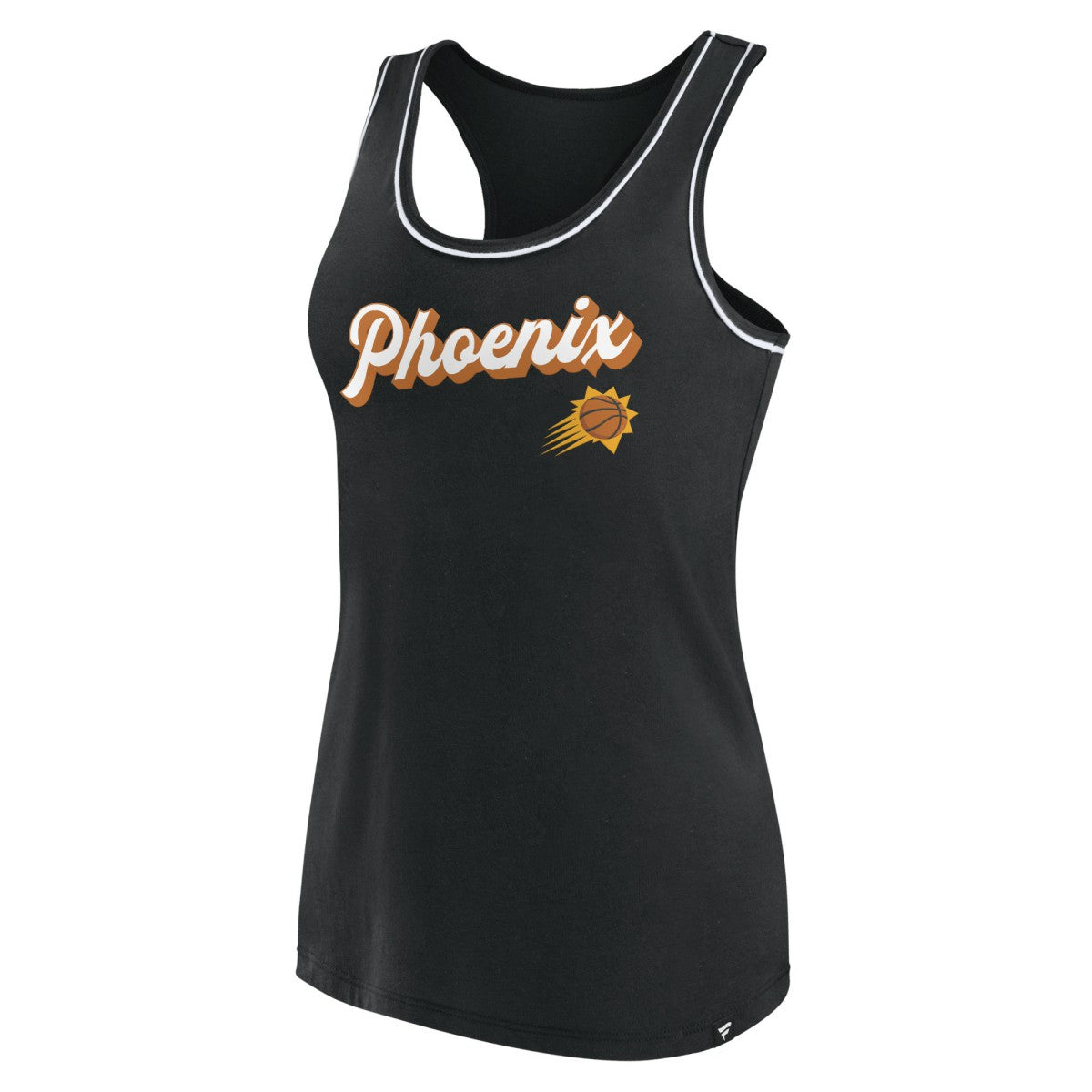 Fanatics Phoenix Suns Women's Wordmark Logo Racerback Tank Top Black