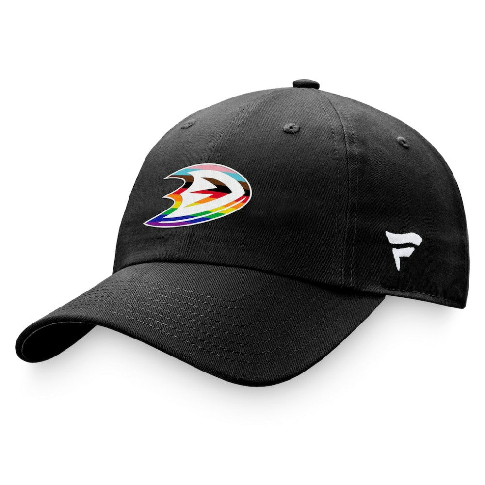 Anaheim Ducks Fanatics Team Logo Pride Adjustable Hat - Black | Fanatics online