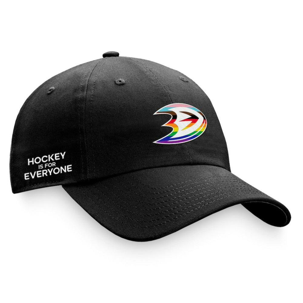 Anaheim Ducks Fanatics Team Logo Pride Adjustable Hat - Black | Fanatics online