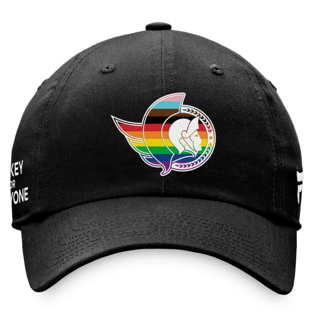 Ottawa Senators Fanatics Team Logo Pride Adjustable Hat - Black | Fanatics discount