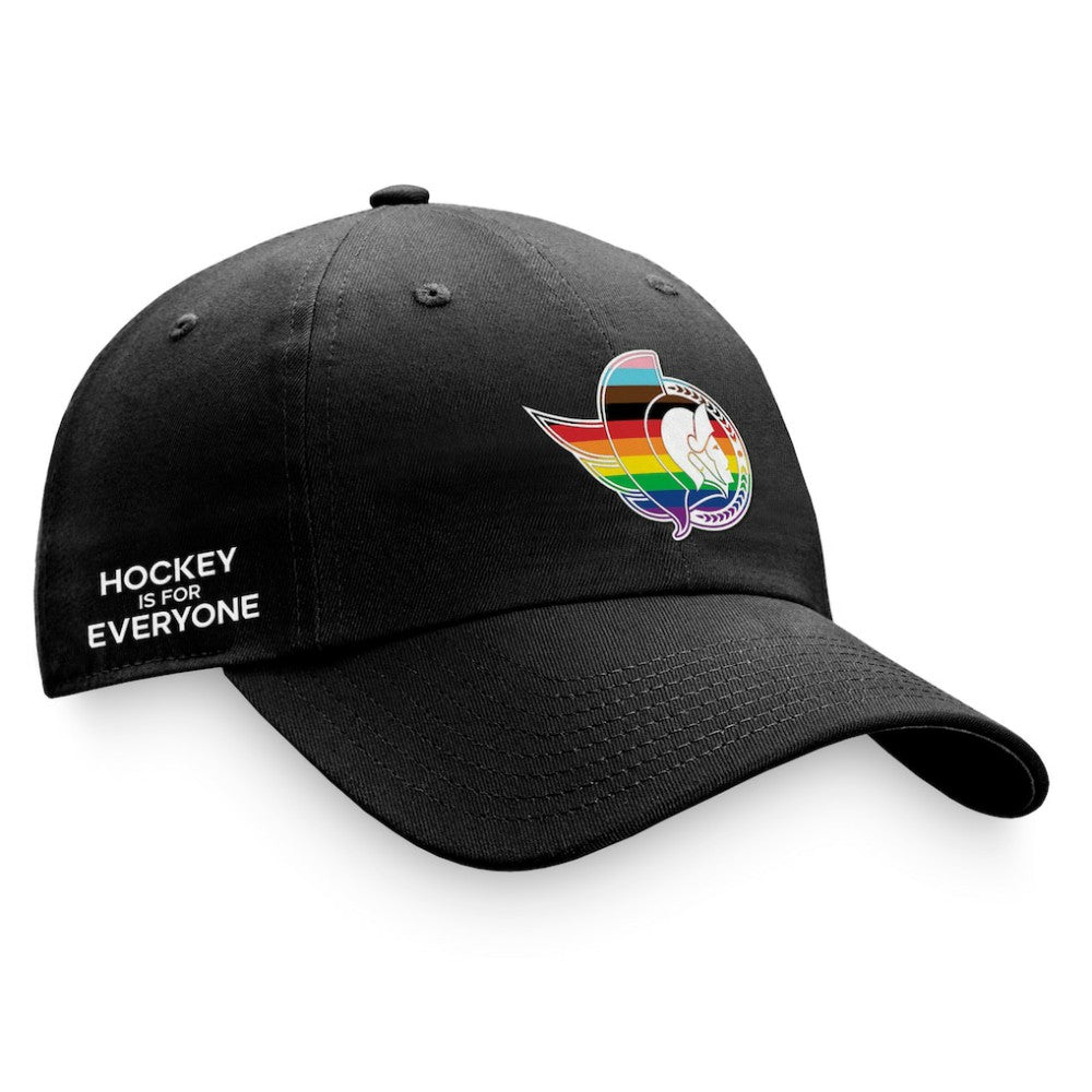 Ottawa Senators Fanatics Team Logo Pride Adjustable Hat - Black | Fanatics discount