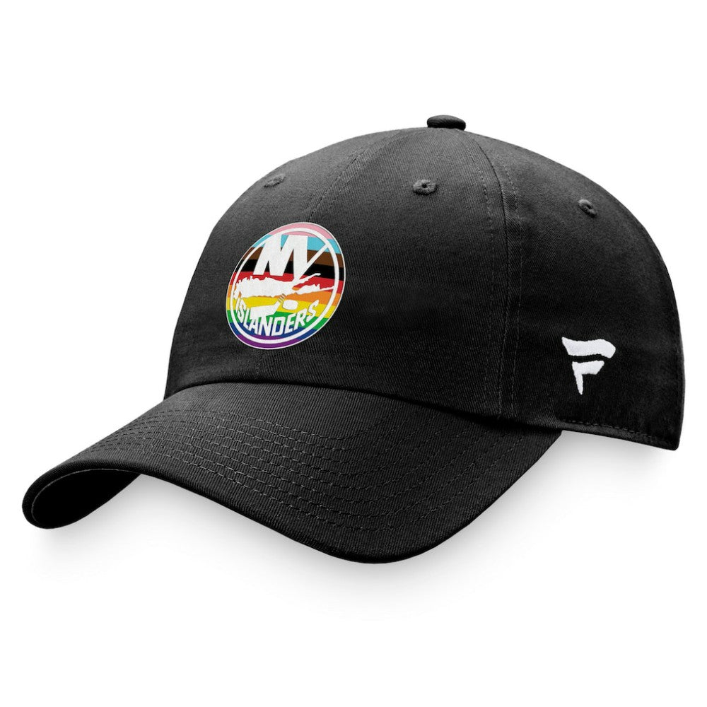 New York Islanders Fanatics Team Logo Pride Adjustable Hat - Black | Fanatics near me