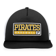 Pittsburgh Pirates Majestic Foam Trucker Snapback Hat for sale