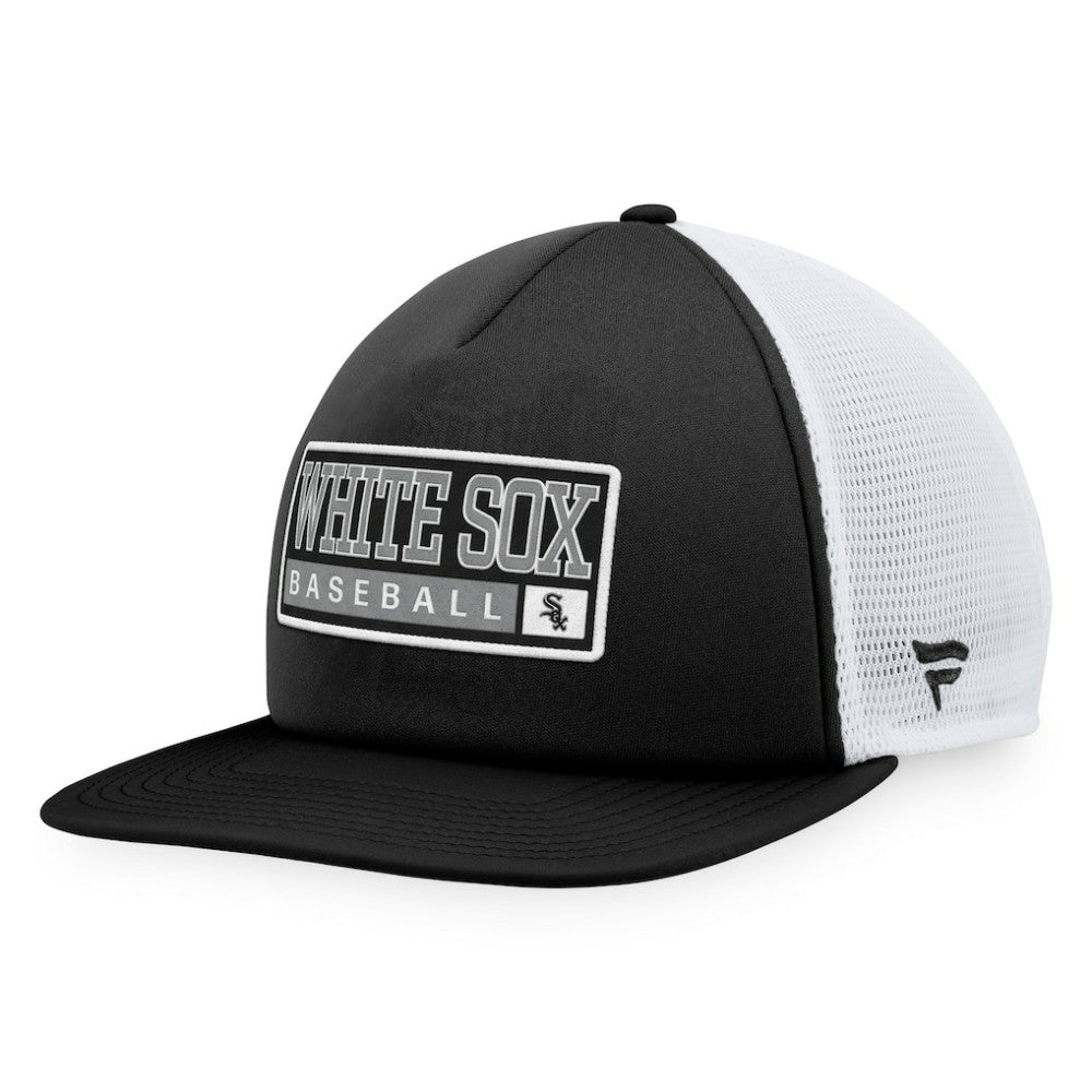 Chicago White Sox Majestic Foam Trucker Snapback Hat Online