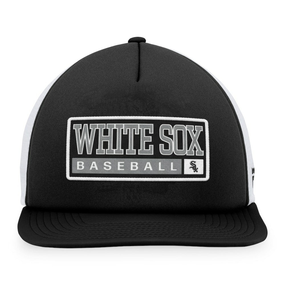 Chicago White Sox Majestic Foam Trucker Snapback Hat Online