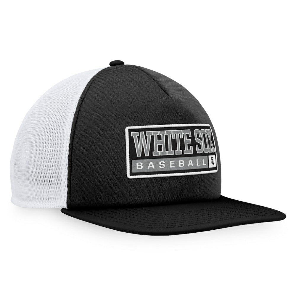 Chicago White Sox Majestic Foam Trucker Snapback Hat Online