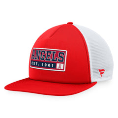 Los Angeles Angels Majestic Foam Trucker Snapback Hat Discount