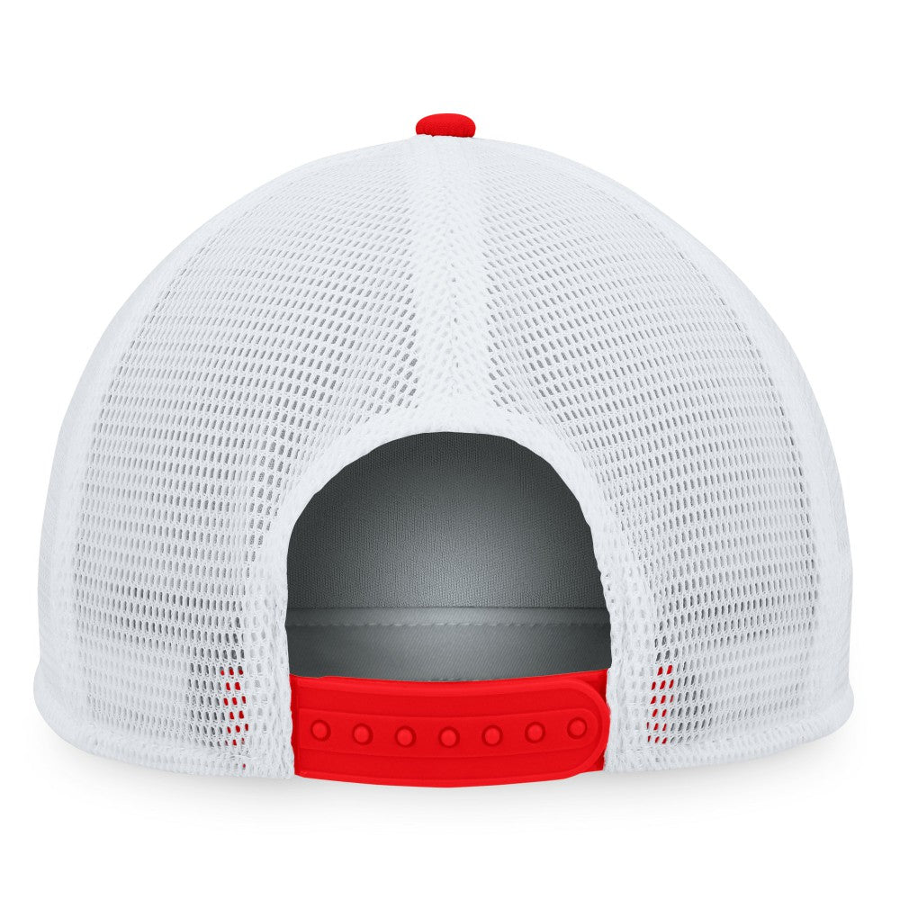 Los Angeles Angels Majestic Foam Trucker Snapback Hat Discount