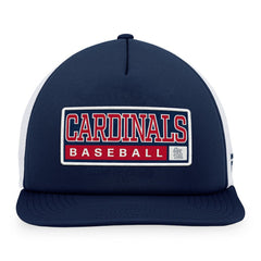 St. Louis Cardinals Majestic Foam Trucker Snapback Hat Discount